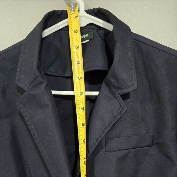 🐢 J. Crew Waterproof Rain Blazer Navy. 🌧️ ☔ - Picture 17 of 17